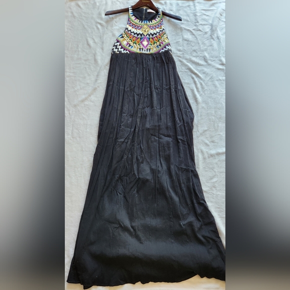 Sass & Bide Dresses | Sass & Bide Gold And Black Pleated Maxi Dress Night Out | Color: Black/Gold | Size: 8uk | Lindsayholt2022's Closet Sass & Bide Dresses | Sass & Bide Gold And Black Pleated Maxi Dress Night Out | Color: Black/Gold | Size: 8uk | Lindsayholt2022's Closet